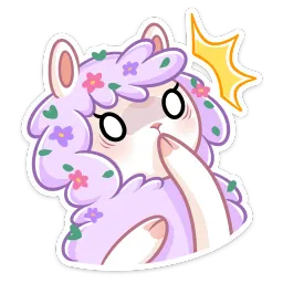 Фиалка sticker 9
