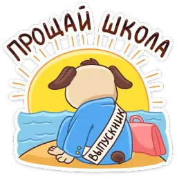 Выпускной 2018 sticker 9