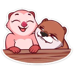 Виви и Уттер sticker 3