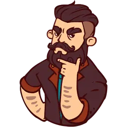 Borodist sticker 2