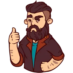 Borodist sticker 5