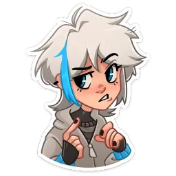 Кесси ВКонтакте, Дарья Васенёва Telegram sticker pack