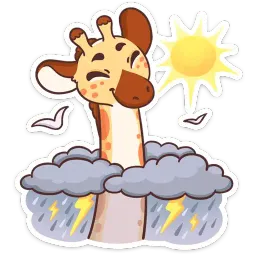Кокосик :: @mosticks sticker 5