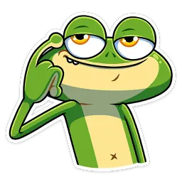 Лягуш sticker 3