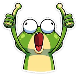 Лягуш sticker 4