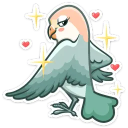 Неразлучники sticker 5