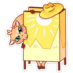 Лучик sticker 4
