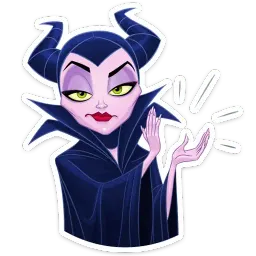 Малефисента Telegram sticker pack