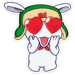 Заяц Ми sticker 4