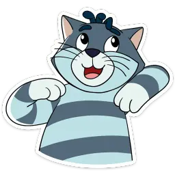 Простоквашино sticker 2