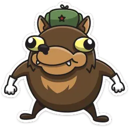 Сержант Пёс sticker 2