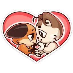 Когда просто любишь sticker 12
