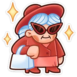 Бабуля ВКонтакте, Артём Белоусов sticker 8