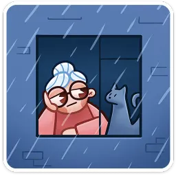 Бабуля ВКонтакте, Артём Белоусов sticker 9