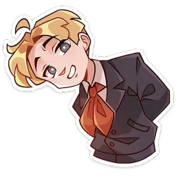 Школьник Владик Олеся Аккерман sticker 5
