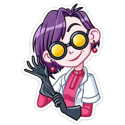 Мэри Вольт Telegram sticker pack