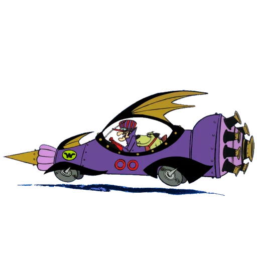 WackyRaces sticker 2