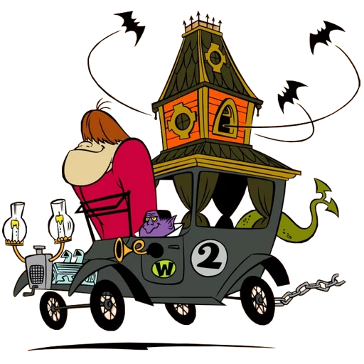 WackyRaces sticker 4