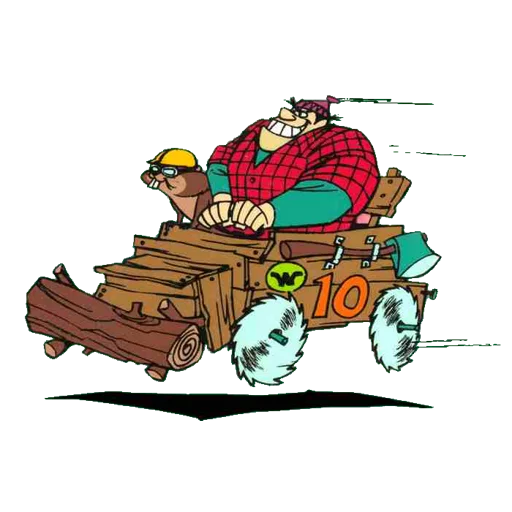WackyRaces sticker 7