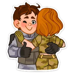 Бравые ребята sticker 5
