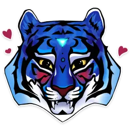 Водяной тигр sticker 6