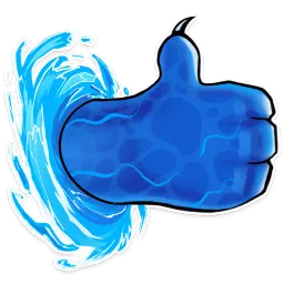 Водяной тигр sticker 7