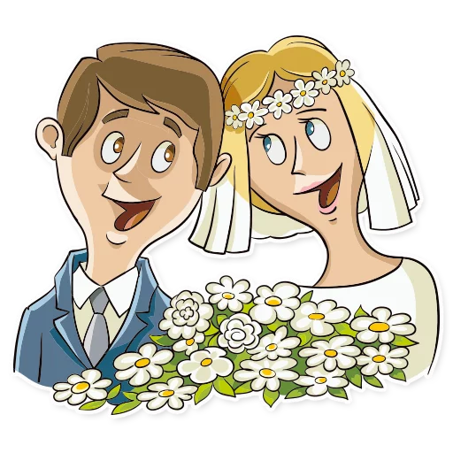 Wedding sticker 3