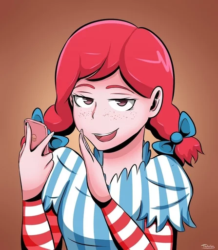 Wendy's sticker 11