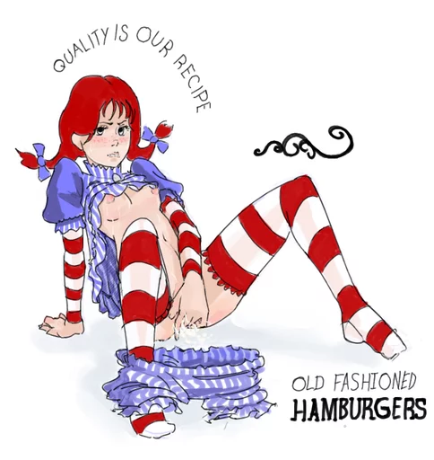 Wendy's sticker 5