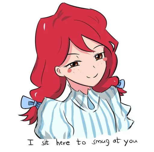 Wendy's sticker 10