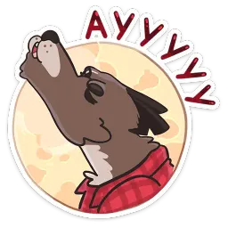 Оборотень Александр sticker 3
