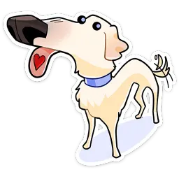 Белый sticker 12