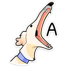 Белый sticker 9