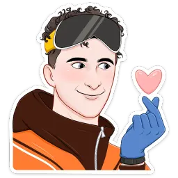 Зима с Cheetos sticker 11
