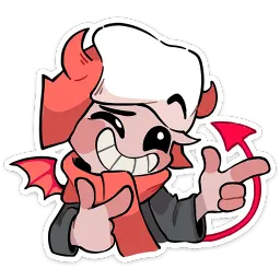 Зимние Нимб и Рожки Ольга Виктория sticker 12