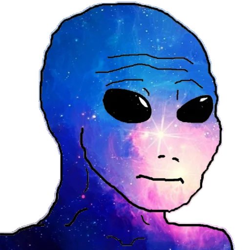 COSMO WOJAK Telegram sticker pack