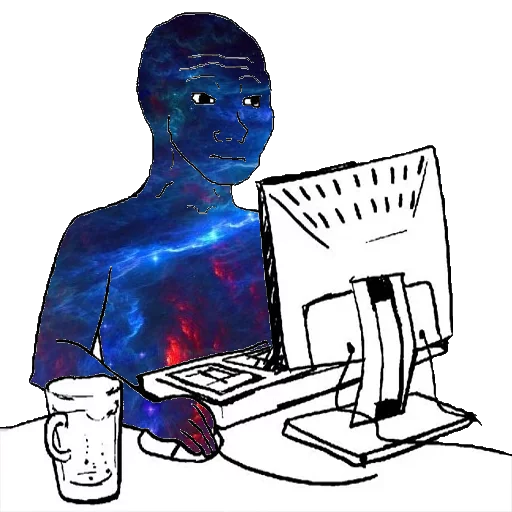 COSMO WOJAK sticker 11