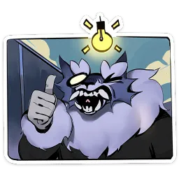 Волчик sticker 7