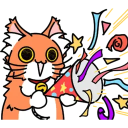 Рыжий кот sticker 2