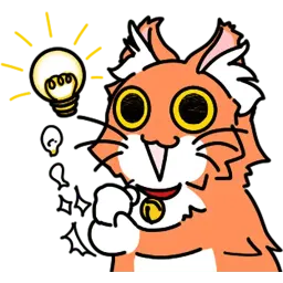 Рыжий кот sticker 11