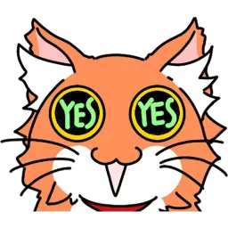 Рыжий кот sticker 4