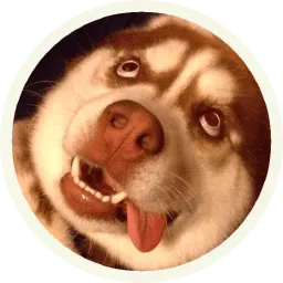 Хаски sticker 10
