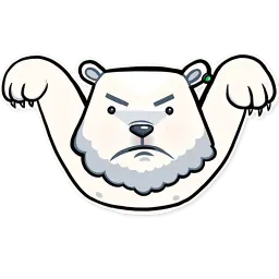 Медвежонок Кубик sticker 4