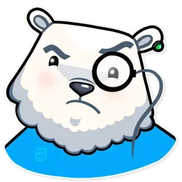 Медвежонок Кубик sticker 9