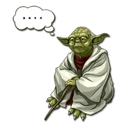 Yoda sticker 11