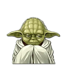 Yoda sticker 7