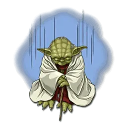 Yoda sticker 8