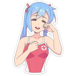 Юко Анастасия Кощевец Telegram sticker pack
