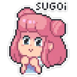 Юмико Telegram sticker pack
