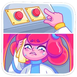 Юни sticker 9
